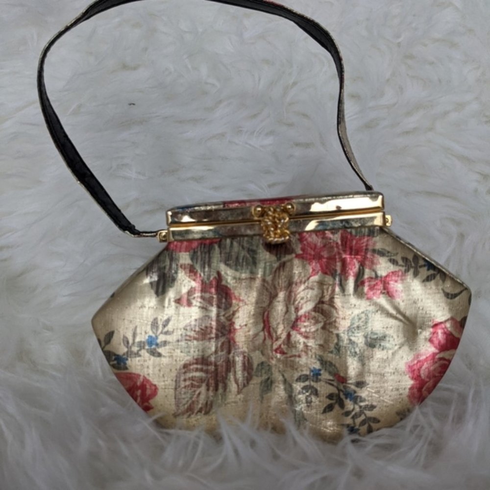 Vintage Gold Purse Box